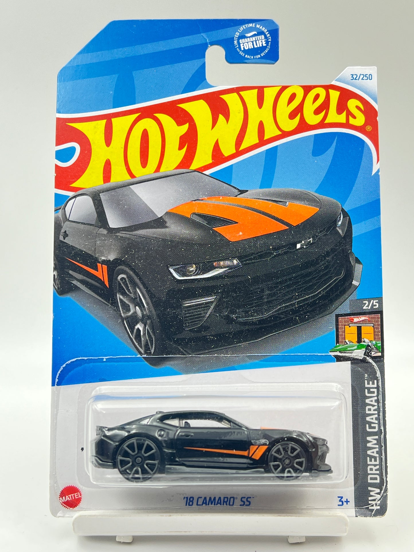 IMPORTED - HOT WHEELS -  18 CAMARO SS - BLACK - 6D
