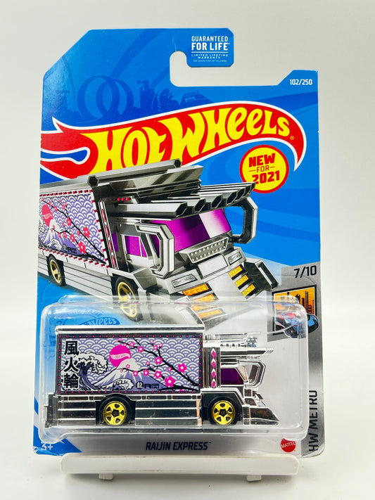 IMPORTED - HOT WHEELS -  RAIJIN EXPRESS - 2021 MODEL - 9B