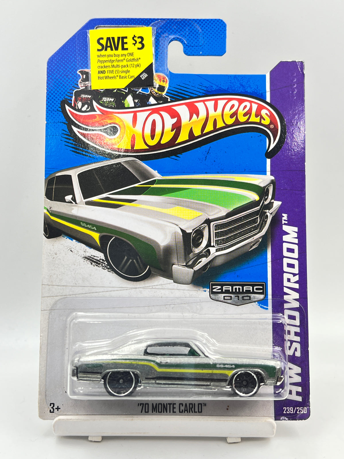 ZAMAC - IMPORTED - HOT WHEELS -  70 MONTE CARLO - 1D