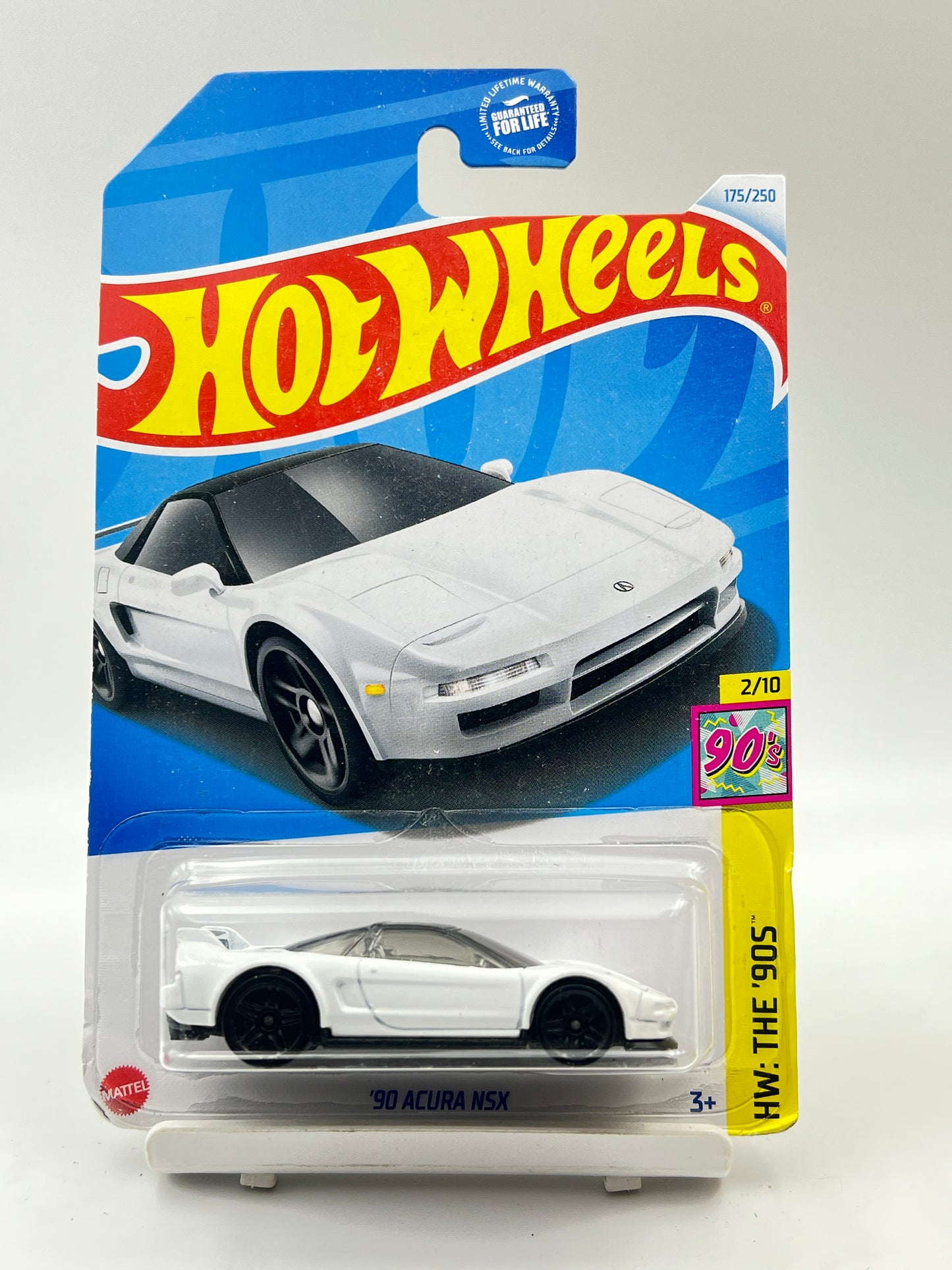 IMPORTED - HOT WHEELS -  90 ACURA NSX - WHITE - 9A