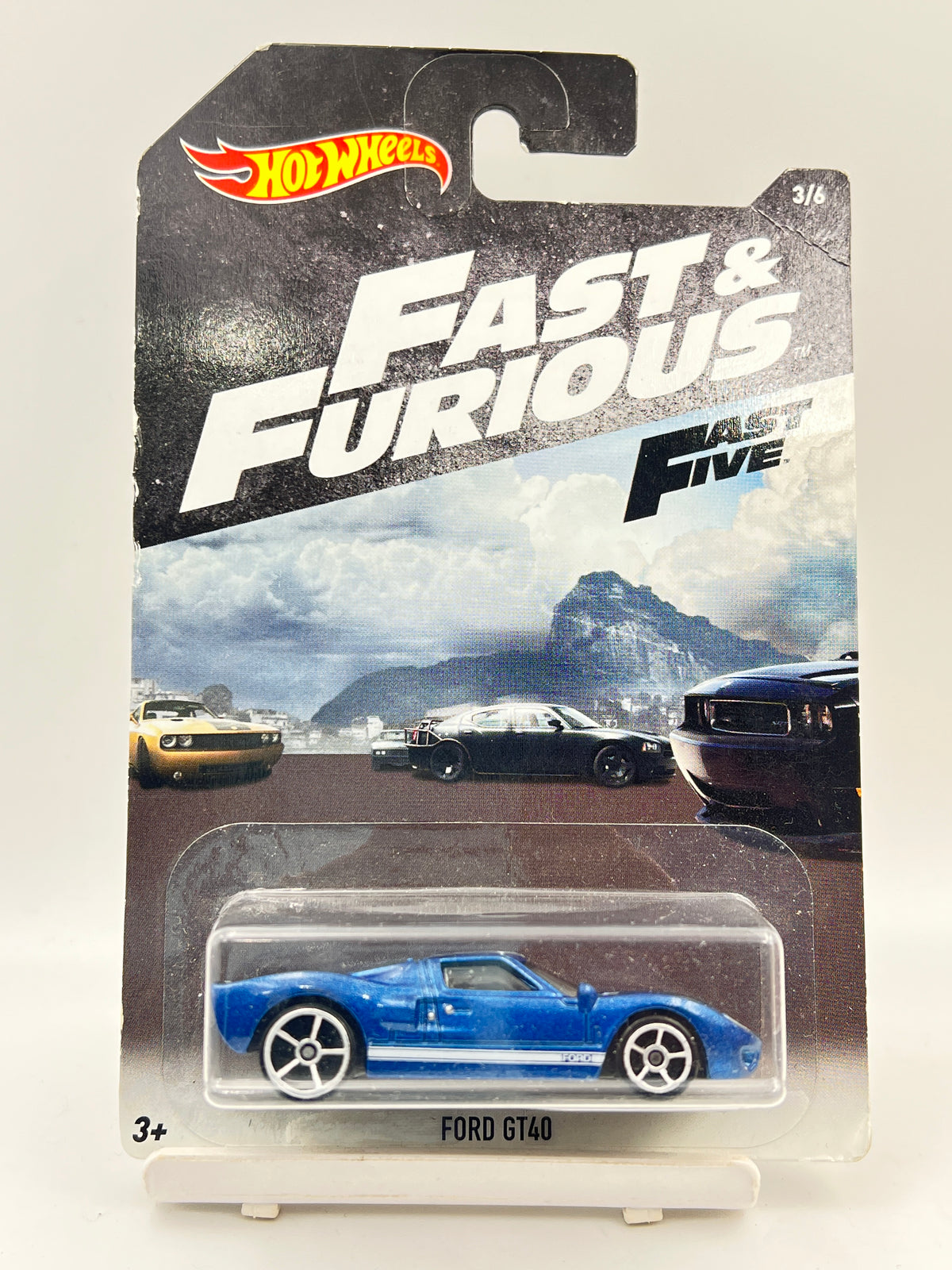 MILD CREASE - IMPORTED - HOT WHEELS -  FORD GT40 - FAST AND FURIOUS - 1B