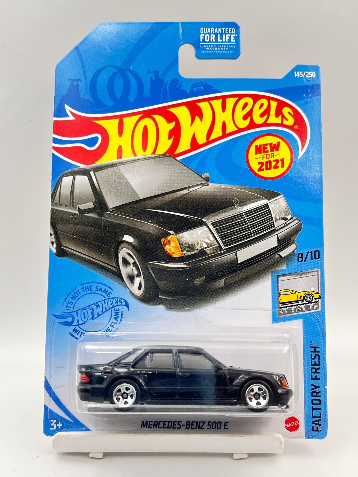 IMPORTED - HOT WHEELS -  MERCEDES BENZ 500 E - BLACK - 1B