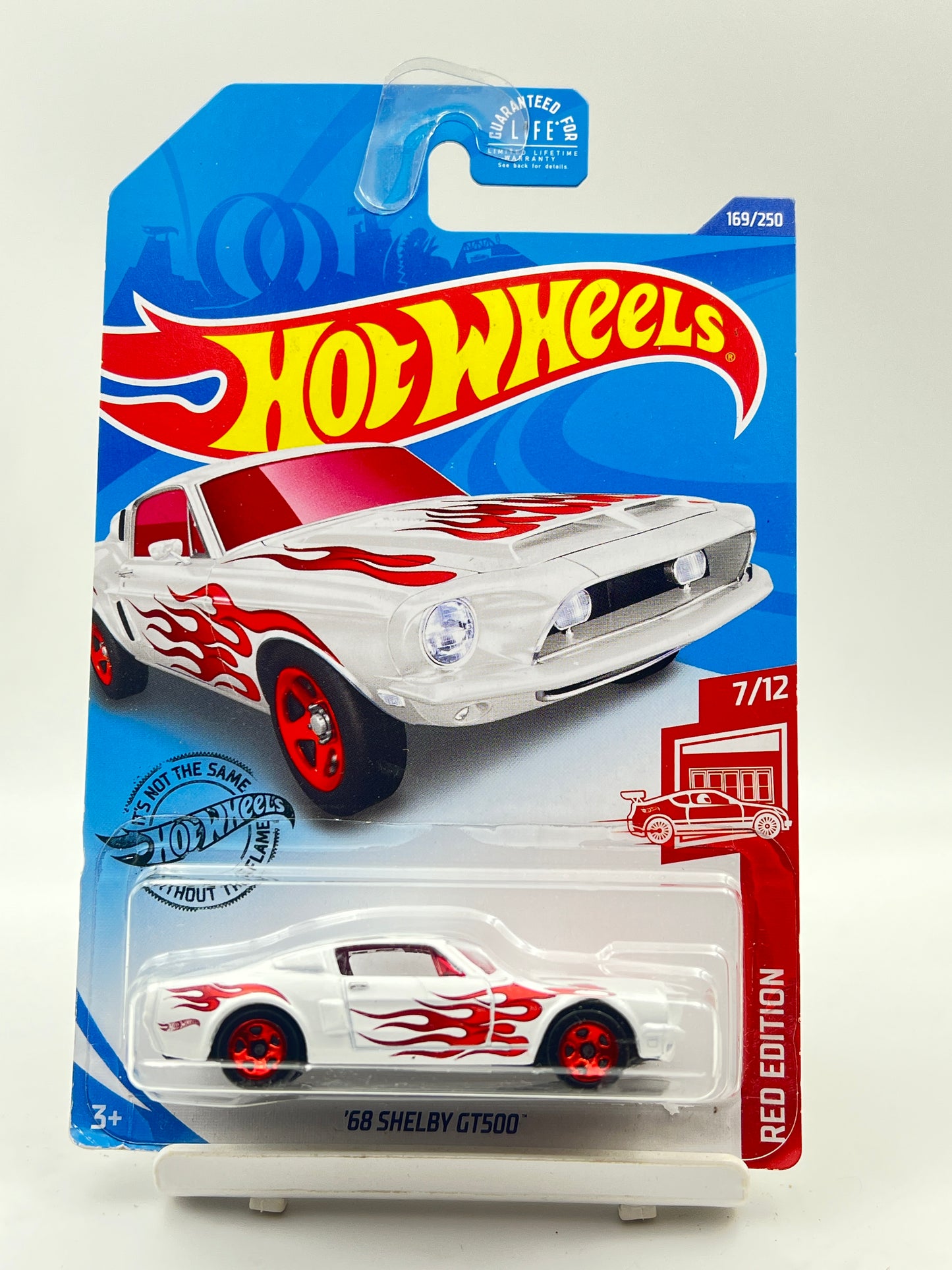 ( CARD AS IN PIC ) - RED EDITION - TARGET EXCLUSIVE - IMPORTED - HOT WHEELS -  68 SHELBY GT500 - 4D