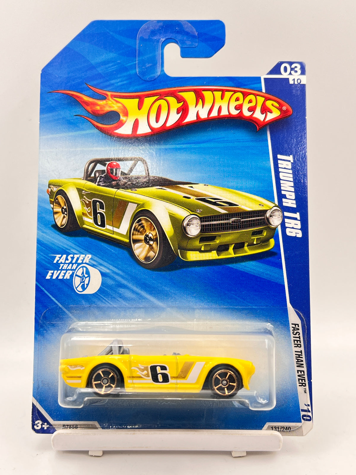 IMPORTED - HOT WHEELS -  TRIUMPH TR6 - 1B