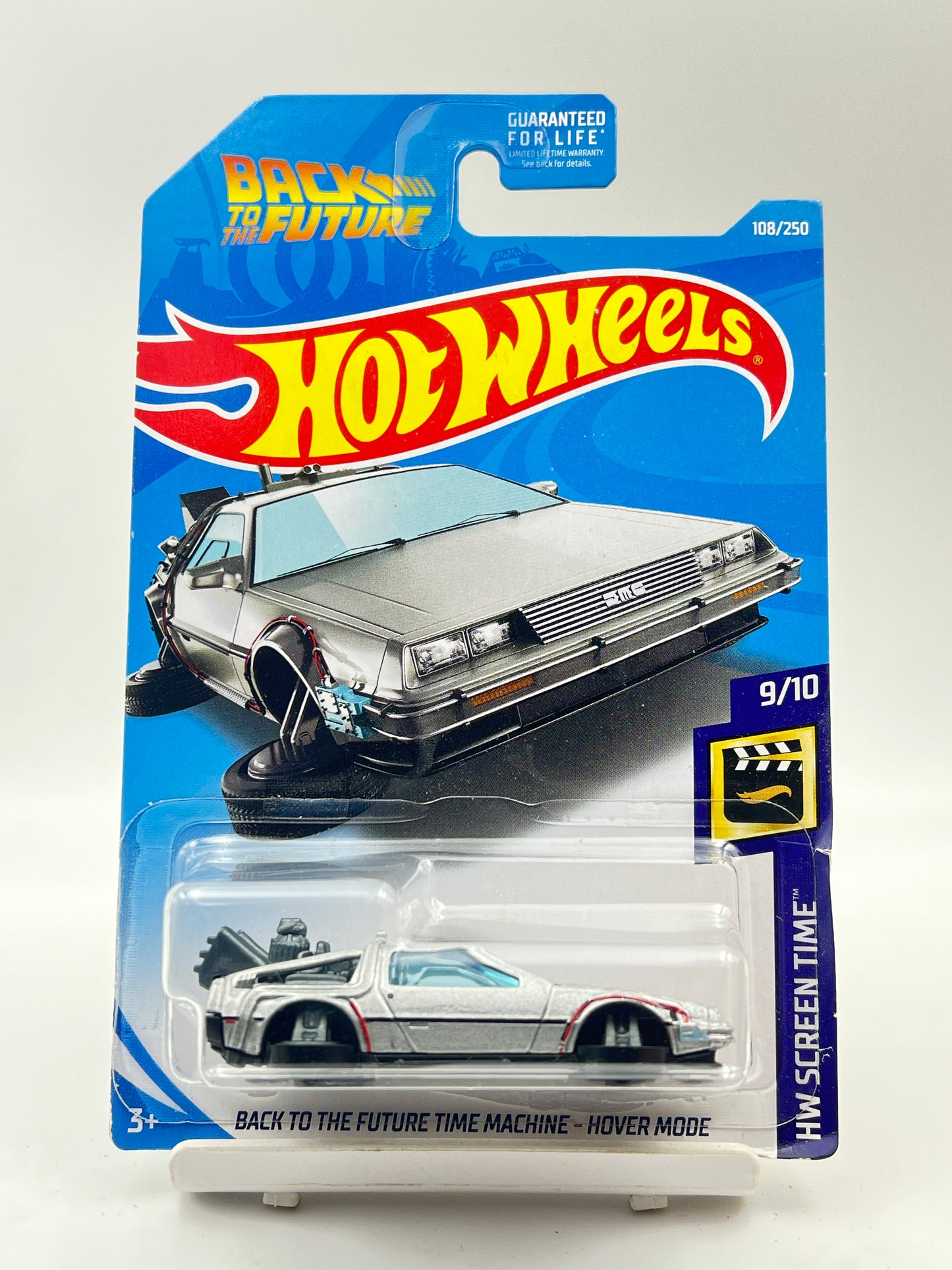 IMPORTED - HOT WHEELS -  BACK TO THE FUTURE TIME MACHINE HOVER MODE - 9C