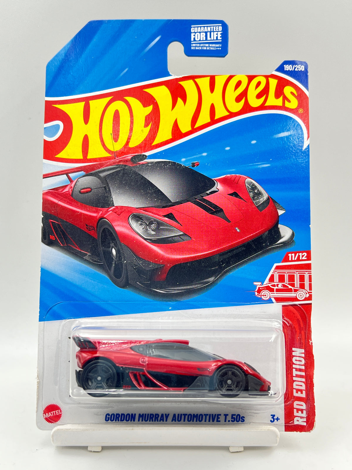 RED EDITION - SOFT CORNERS - HOT WHEELS - GORDON MURRAY AUTOMOTIVE T.50S - C2