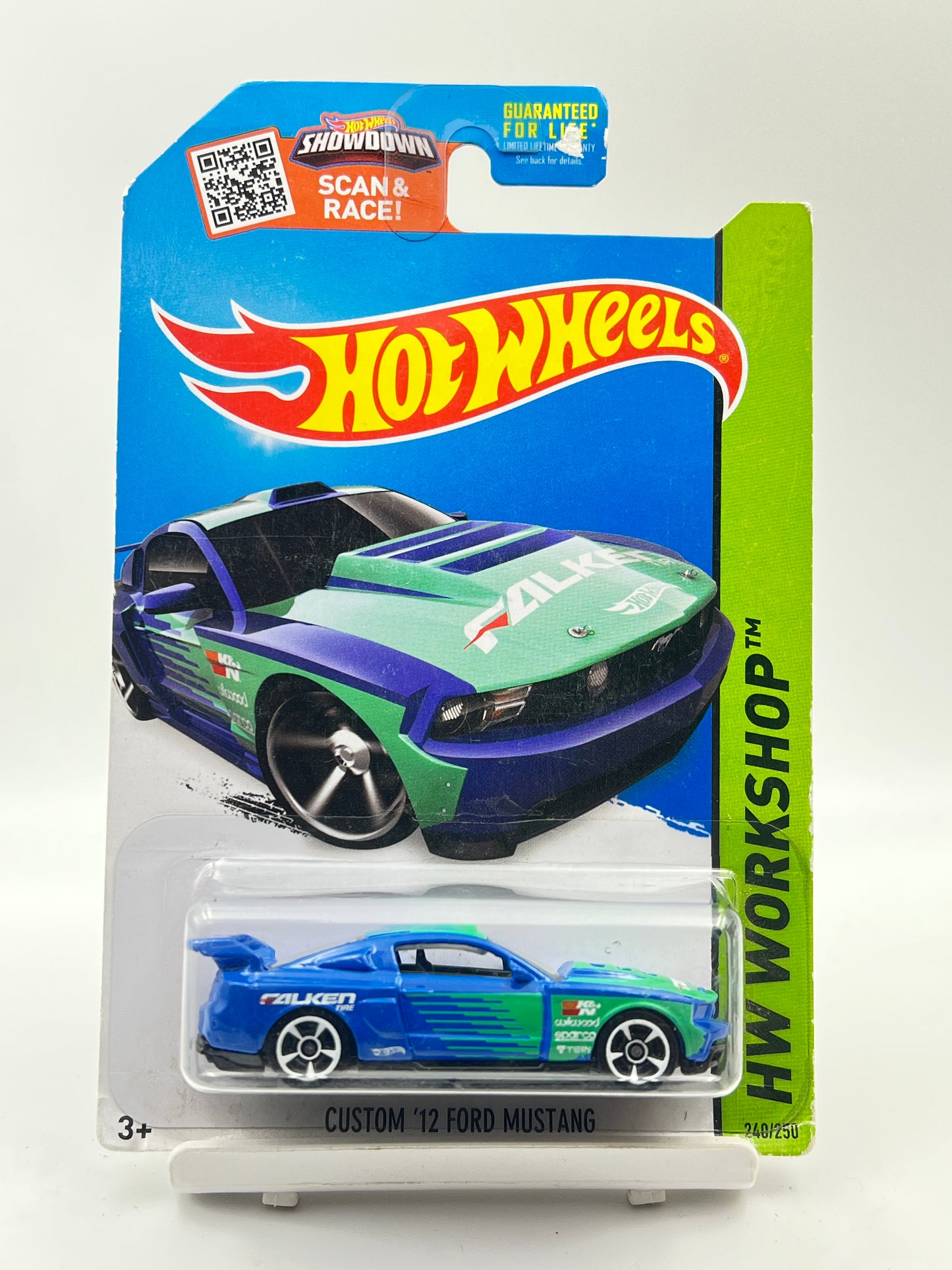 IMPORTED - HOT WHEELS -  CUSTOM 12 FORD MUSTANG - FALKEN - 7A