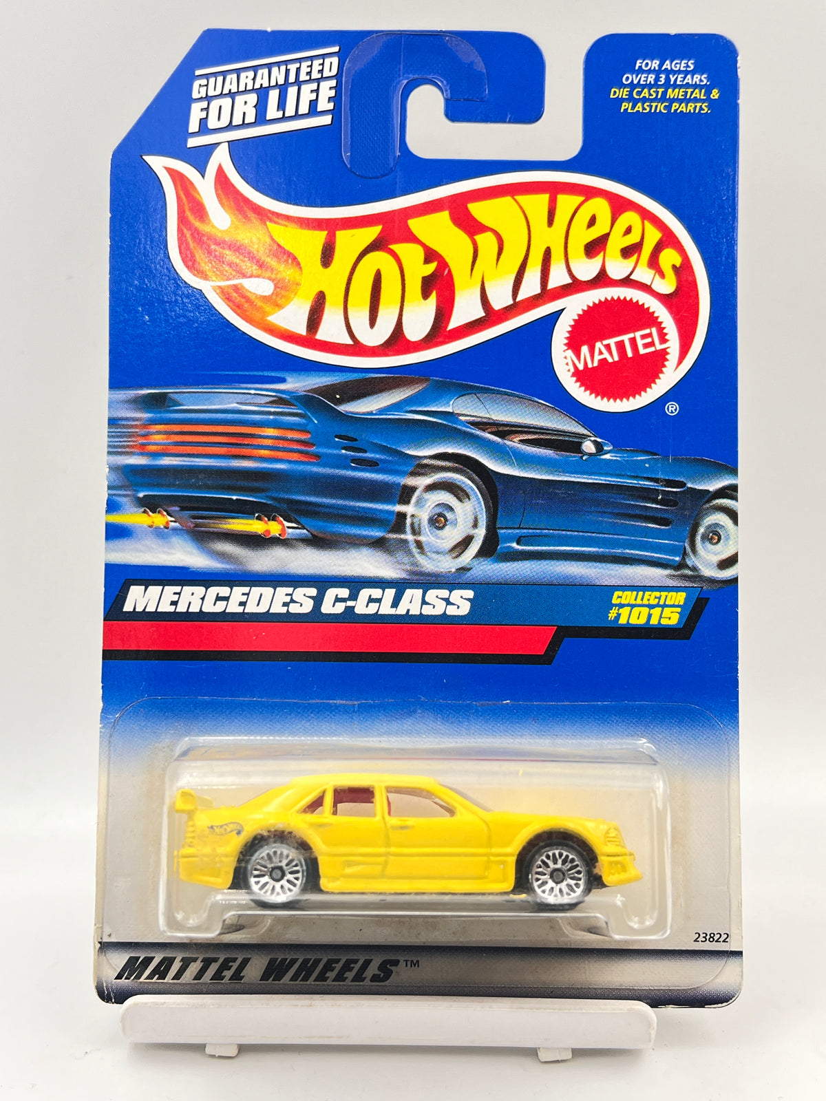 IMPORTED - HOT WHEELS -  MERCEDES C CLASS - YELLOW - C2