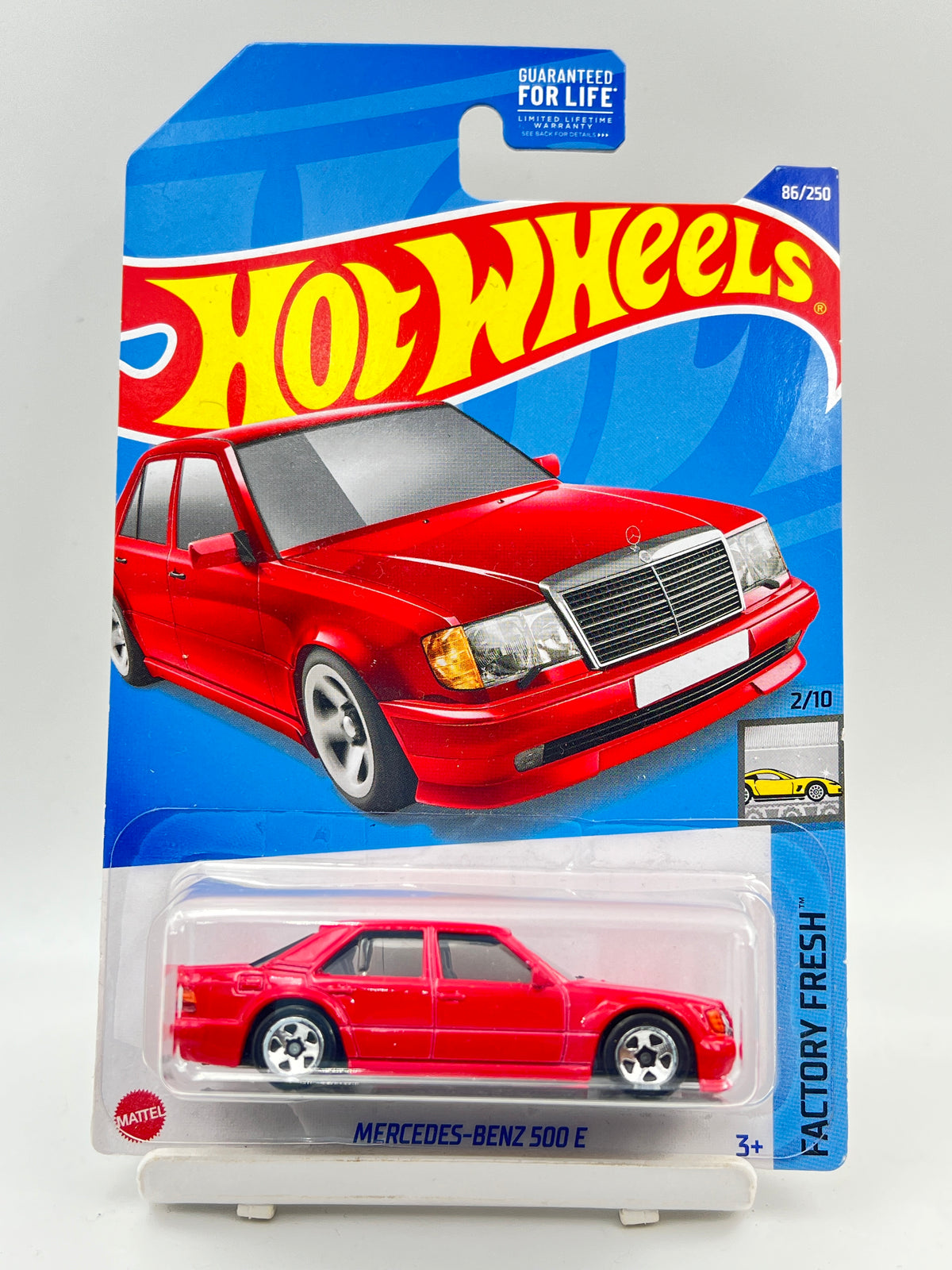 IMPORTED - HOT WHEELS -  MERCEDES BENZ 500 E - RED - C2