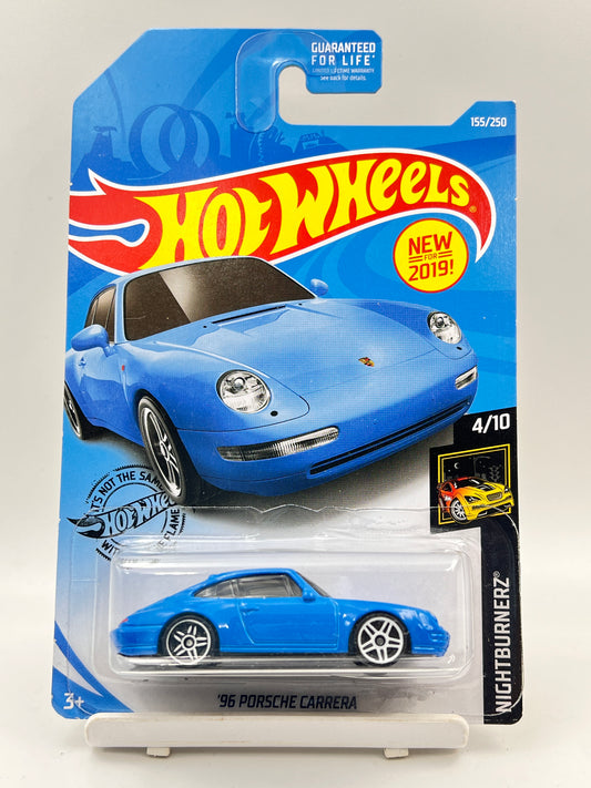 IMPORTED - HOT WHEELS -  96 PORSCHE CARRERA - BLUE - C1