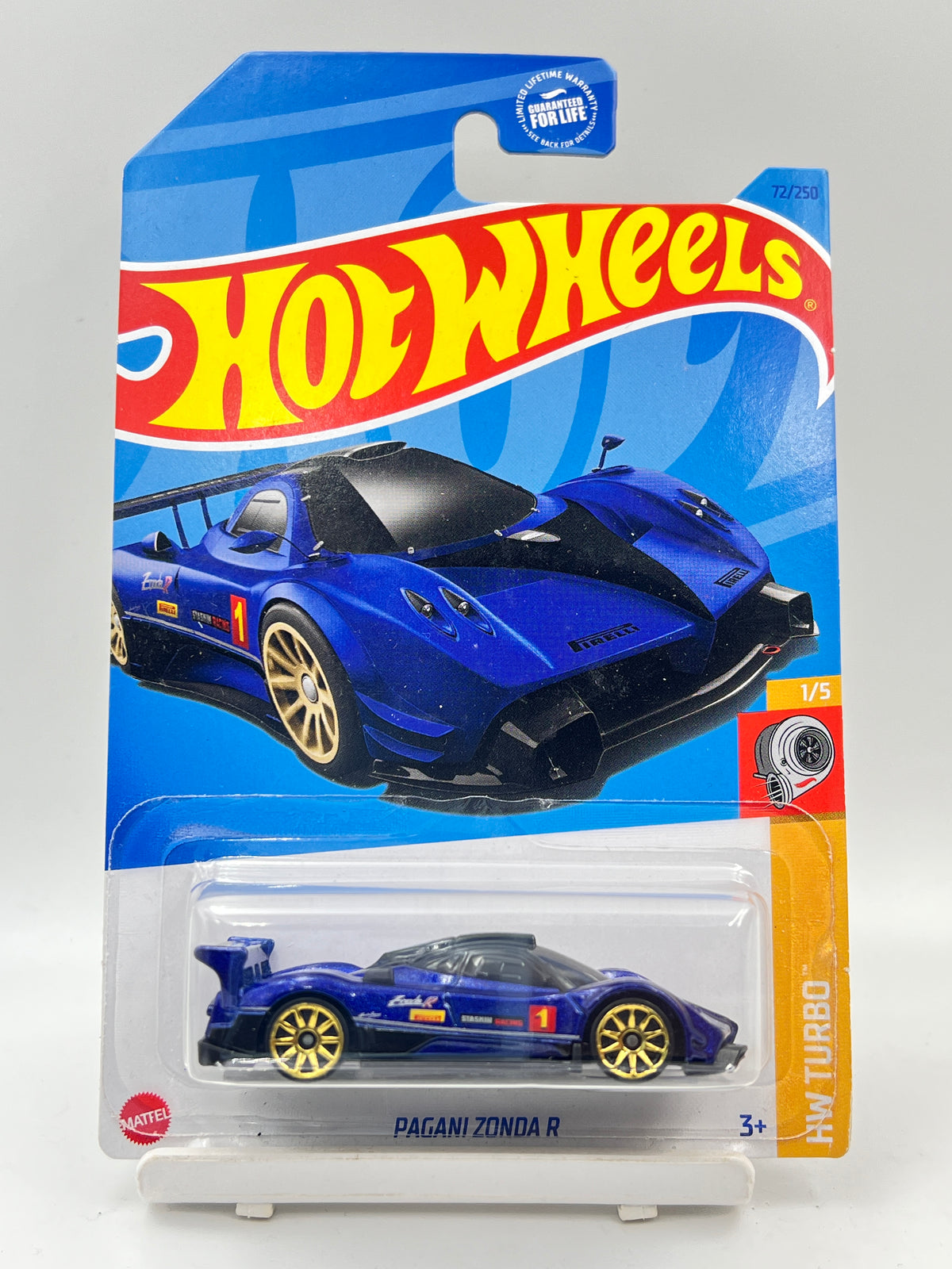 IMPORTED - HOT WHEELS -  PAGANI ZONDA R - BLUE - ZX2