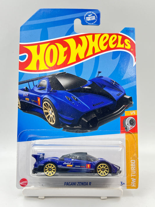 IMPORTED - HOT WHEELS -  PAGANI ZONDA R - BLUE - ZX2