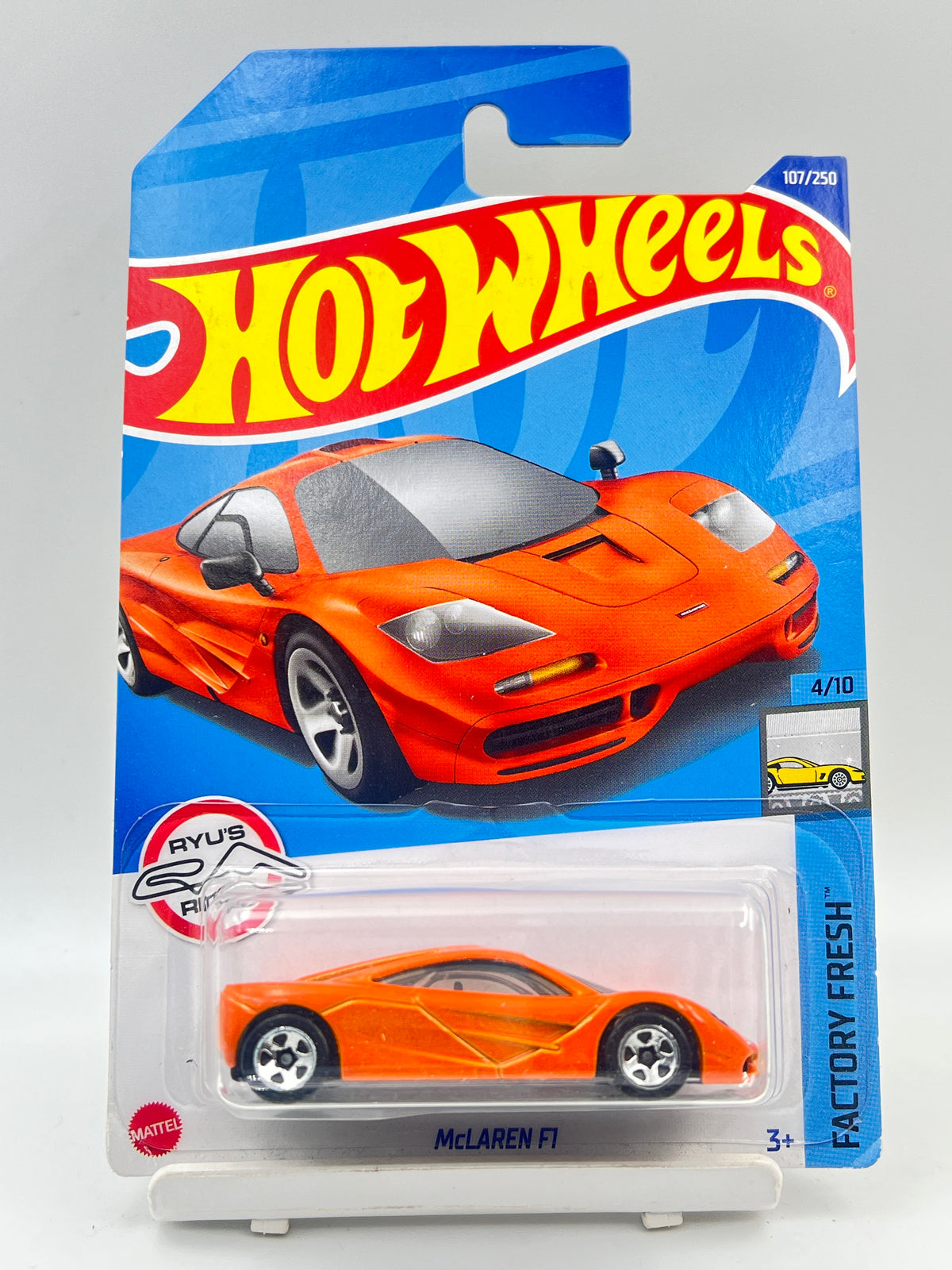 IMPORTED - HOT WHEELS -  MCLAREN F1 - ORANGE - 3C