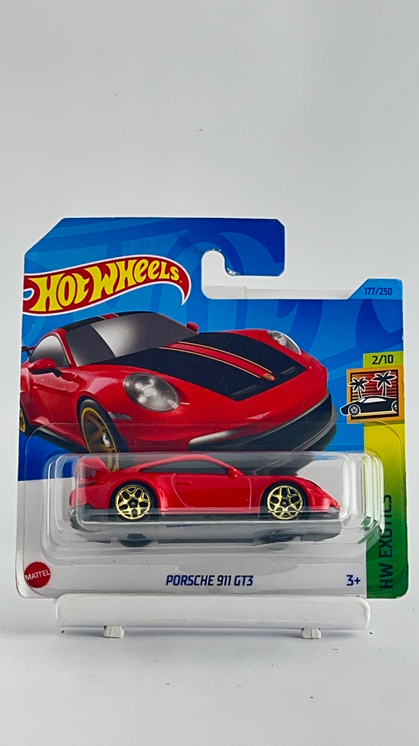 PORSCHE 911 GT3 - RED - IMPORTED SHORT CARD