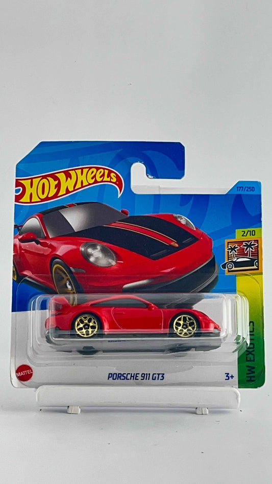 PORSCHE 911 GT3 - RED - IMPORTED SHORT CARD