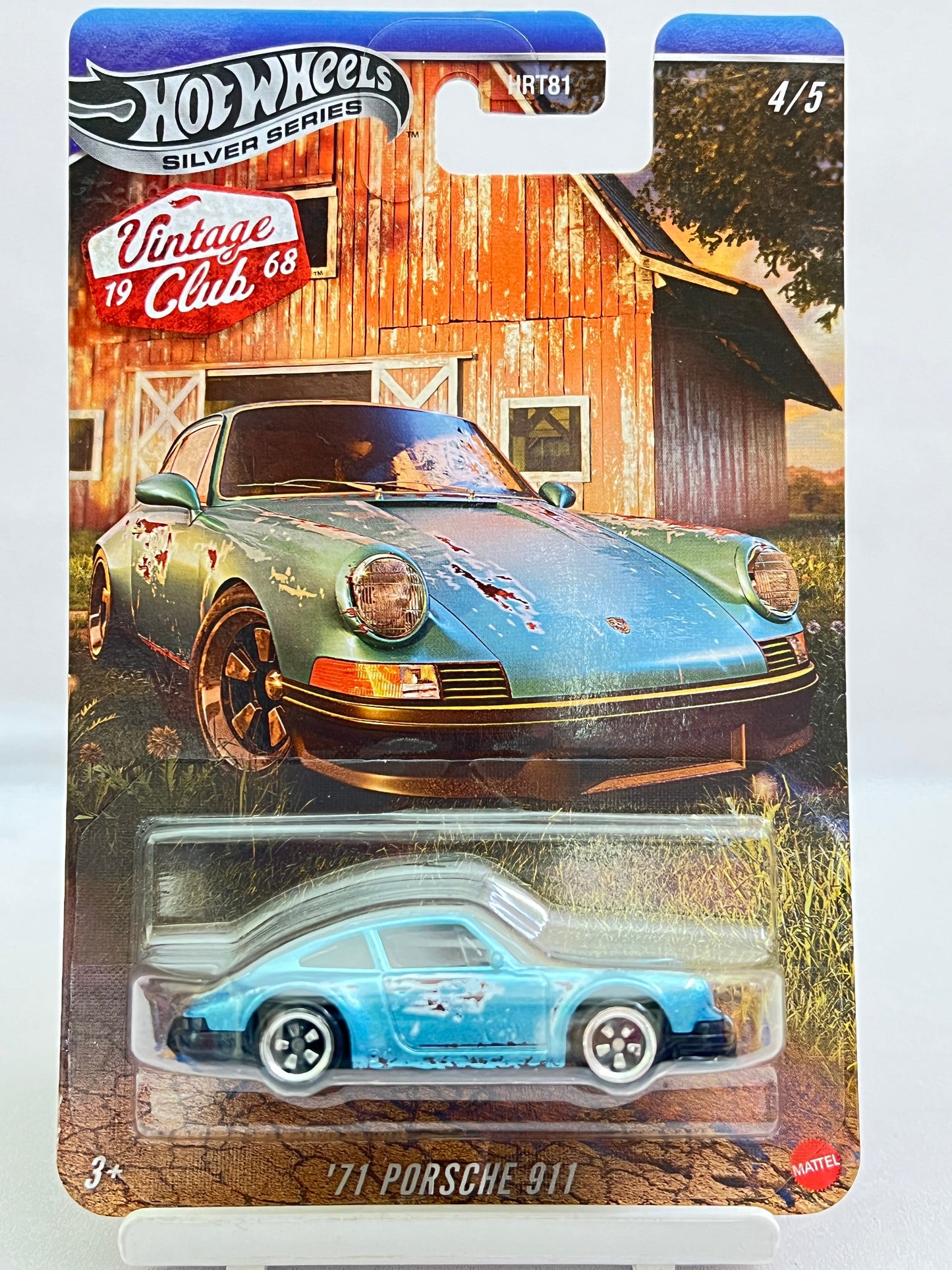HOT WHEELS - VINTAGE CLUB - 71 PORSCHE 911 - 4C