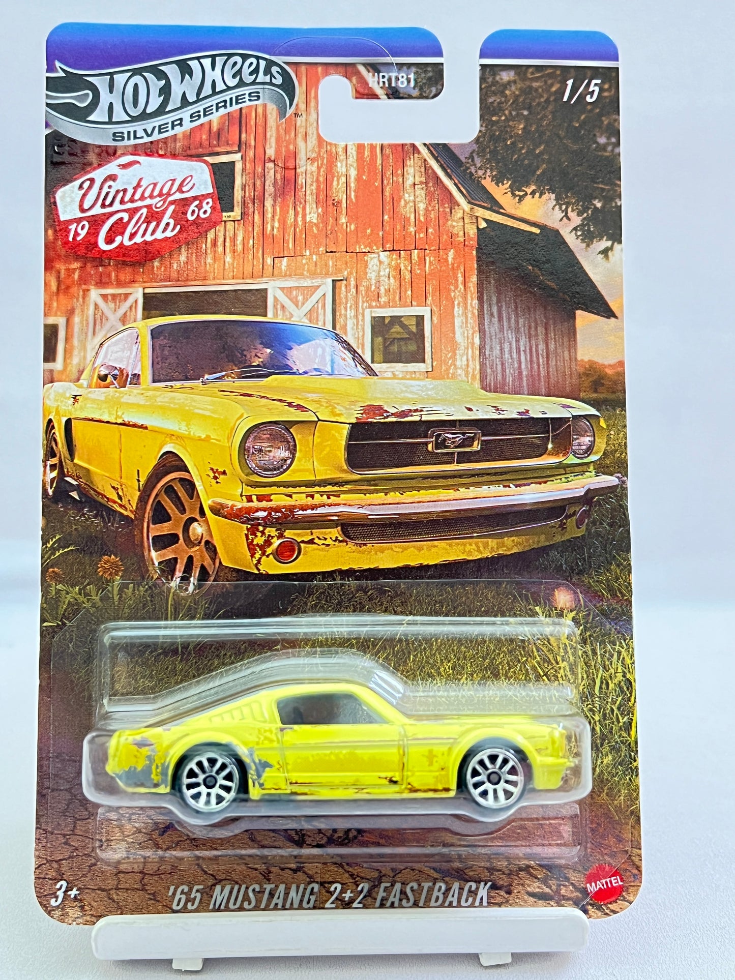 HOT WHEELS - VINTAGE CLUB - 65 MUSTANG 2+2 FASTBACK - 4C