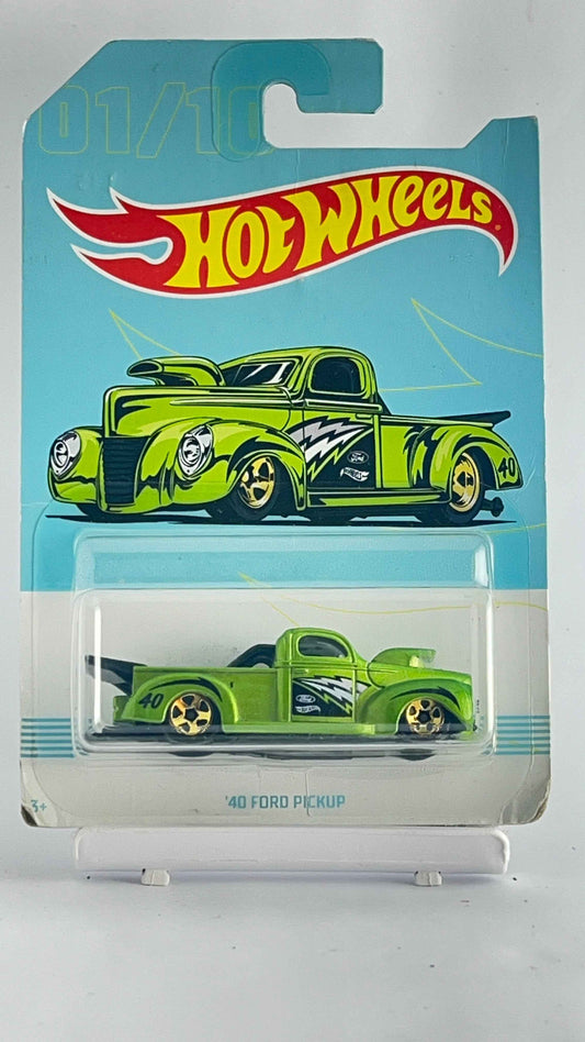 40 FORD PICKUP - GREEN CARD ART