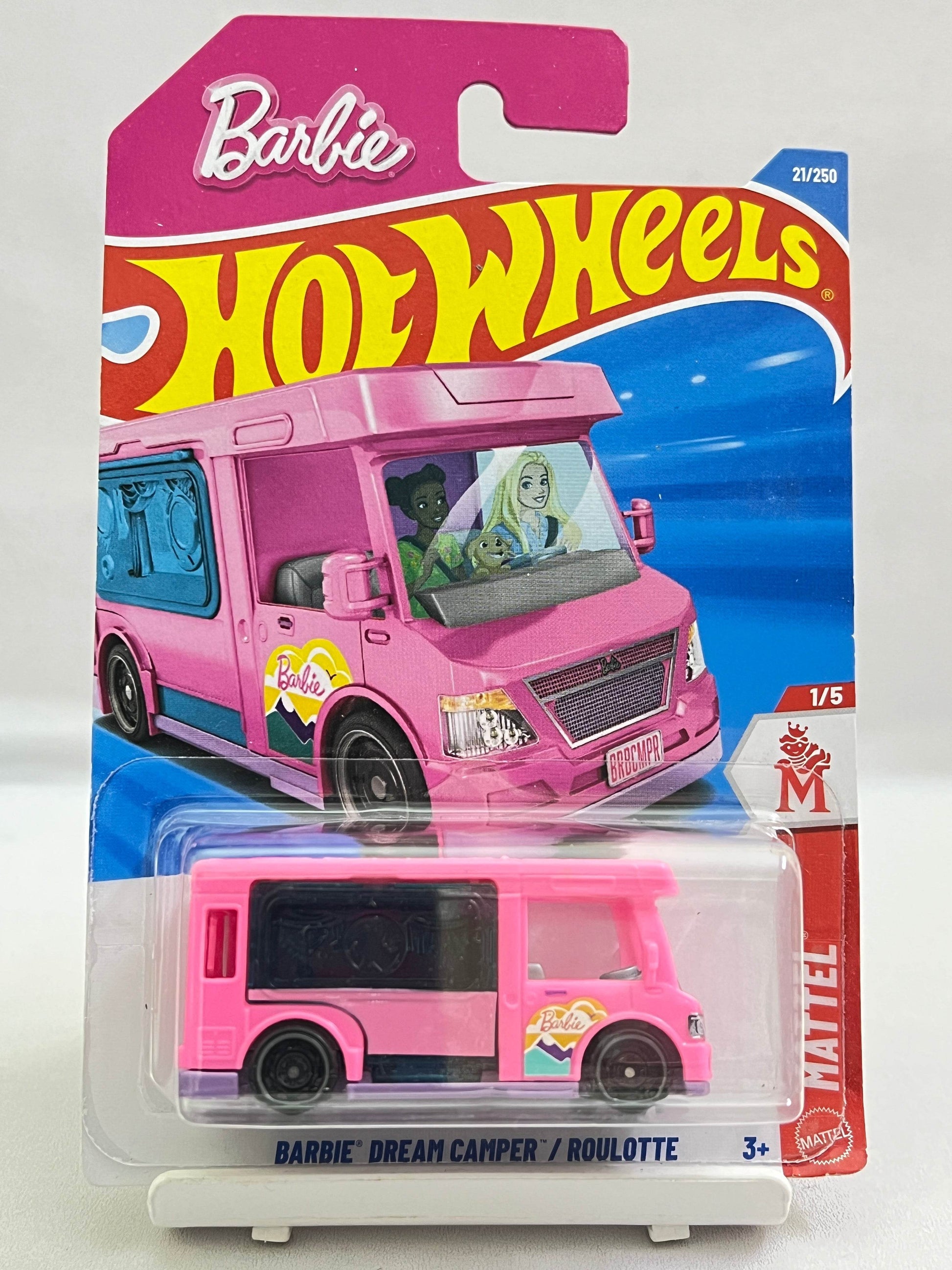 HOT WHEELS - BATBIE DREAM CAMPER - MOVING PARTS - 6D - Its Fun