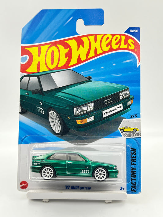 SUPER TREASURE HUNT - HOT WHEELS - 87 AUDI QUATTRO