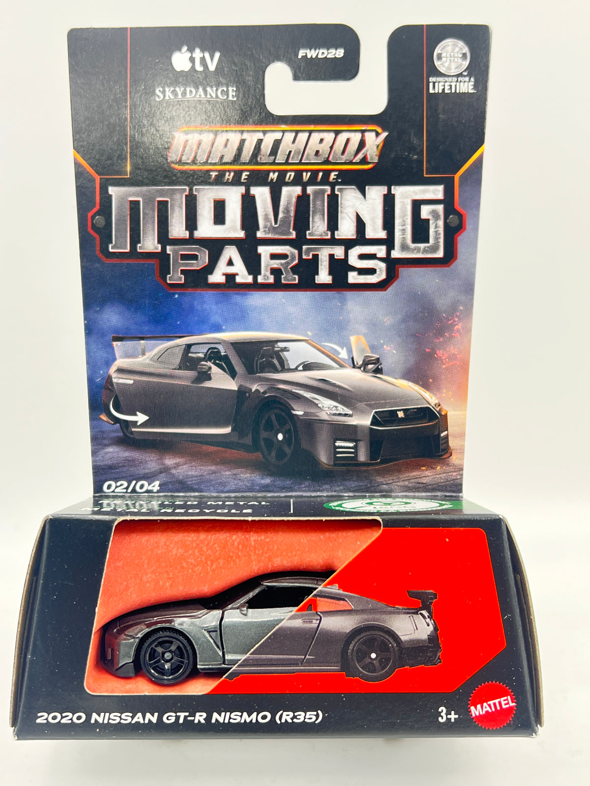 MATCHBOX - MOVING PARTS - 2020 NISSAN GT-R NISMO (R35) - 9E