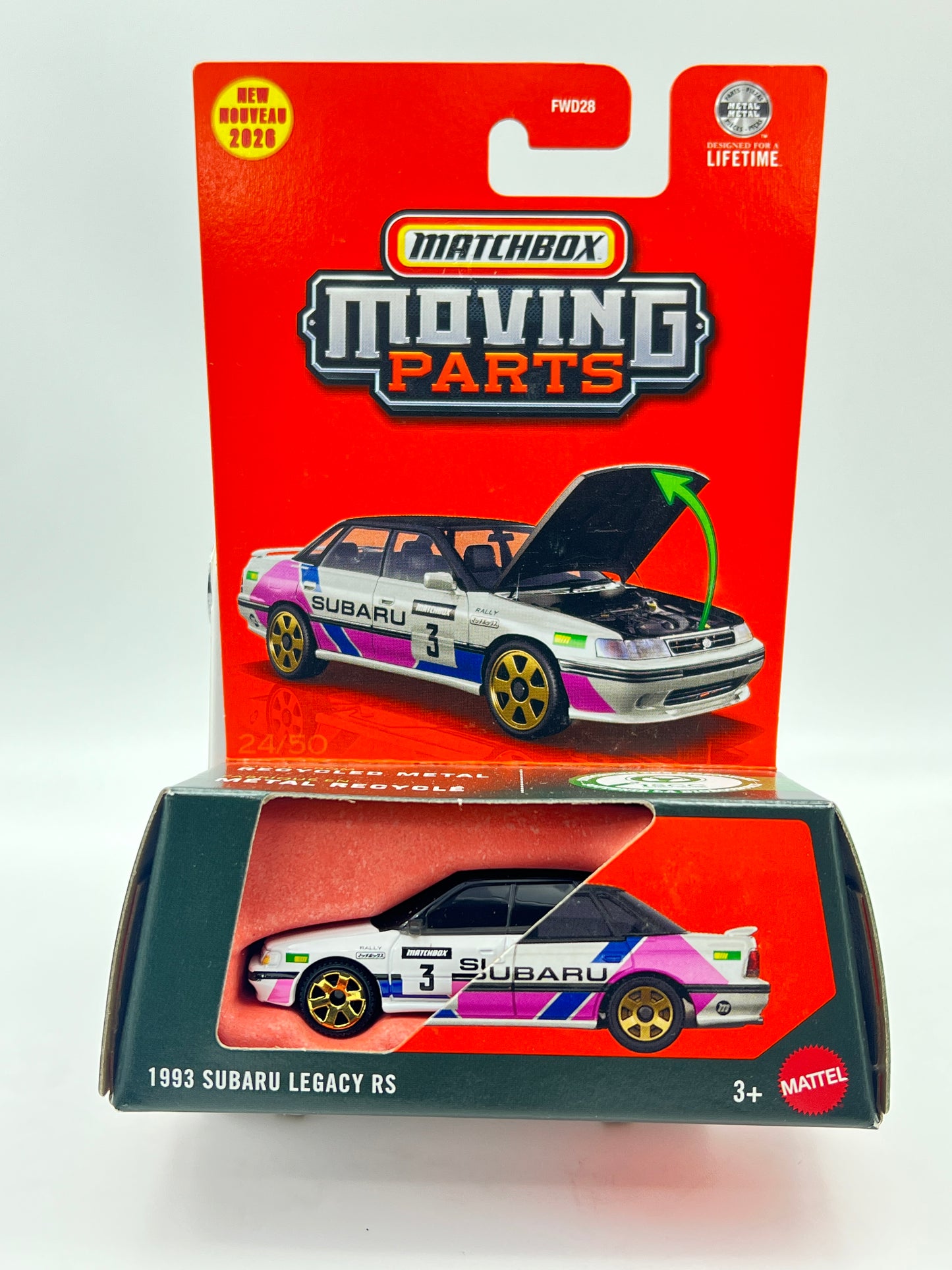 MATCHBOX MOVING PARTS - 1993 SUBARU LEGACY RS - 9E