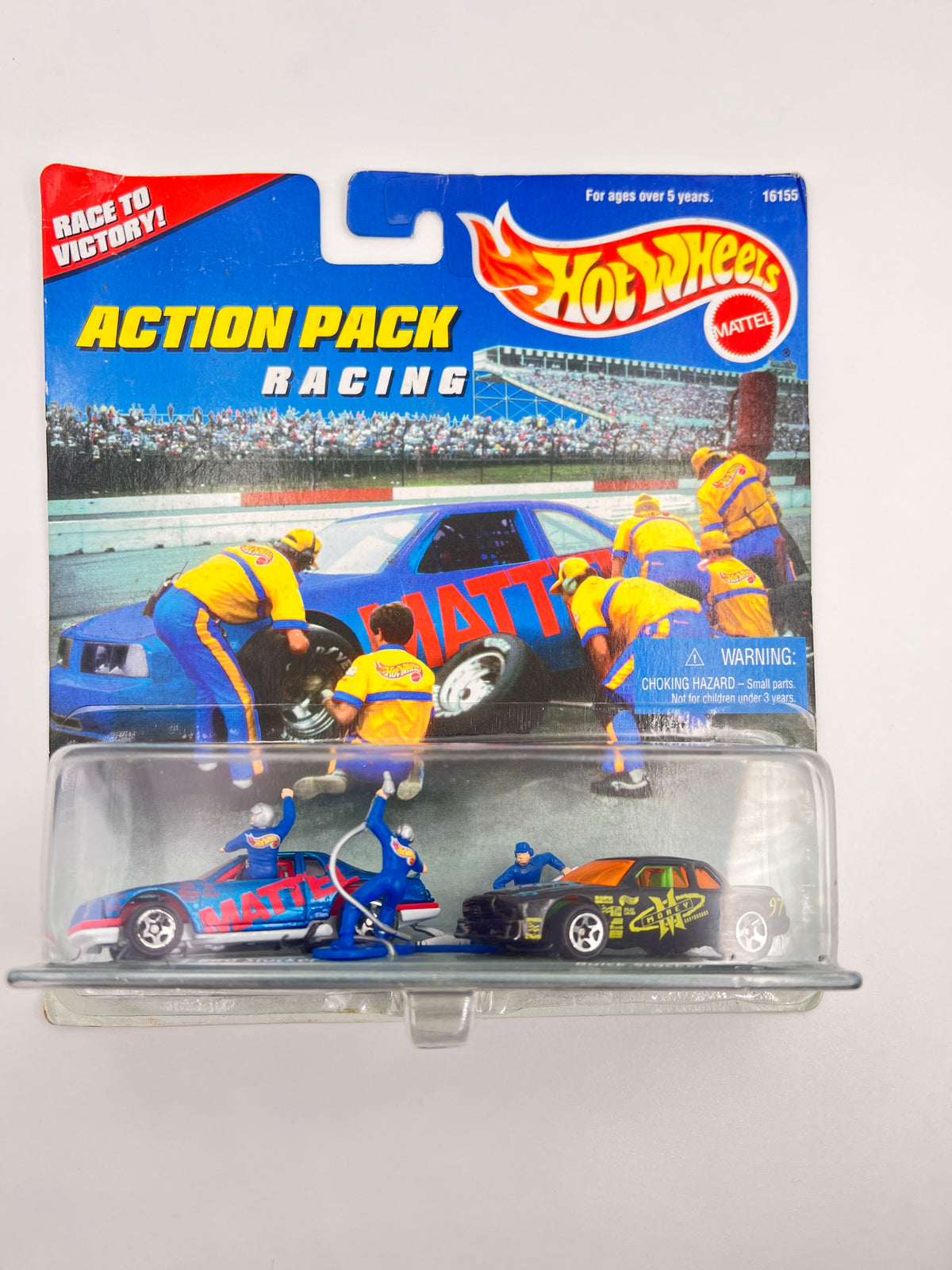 HOT WHEELS - ACTION PACK RACING - T BIRD STOCKER / BUICK STOCKER