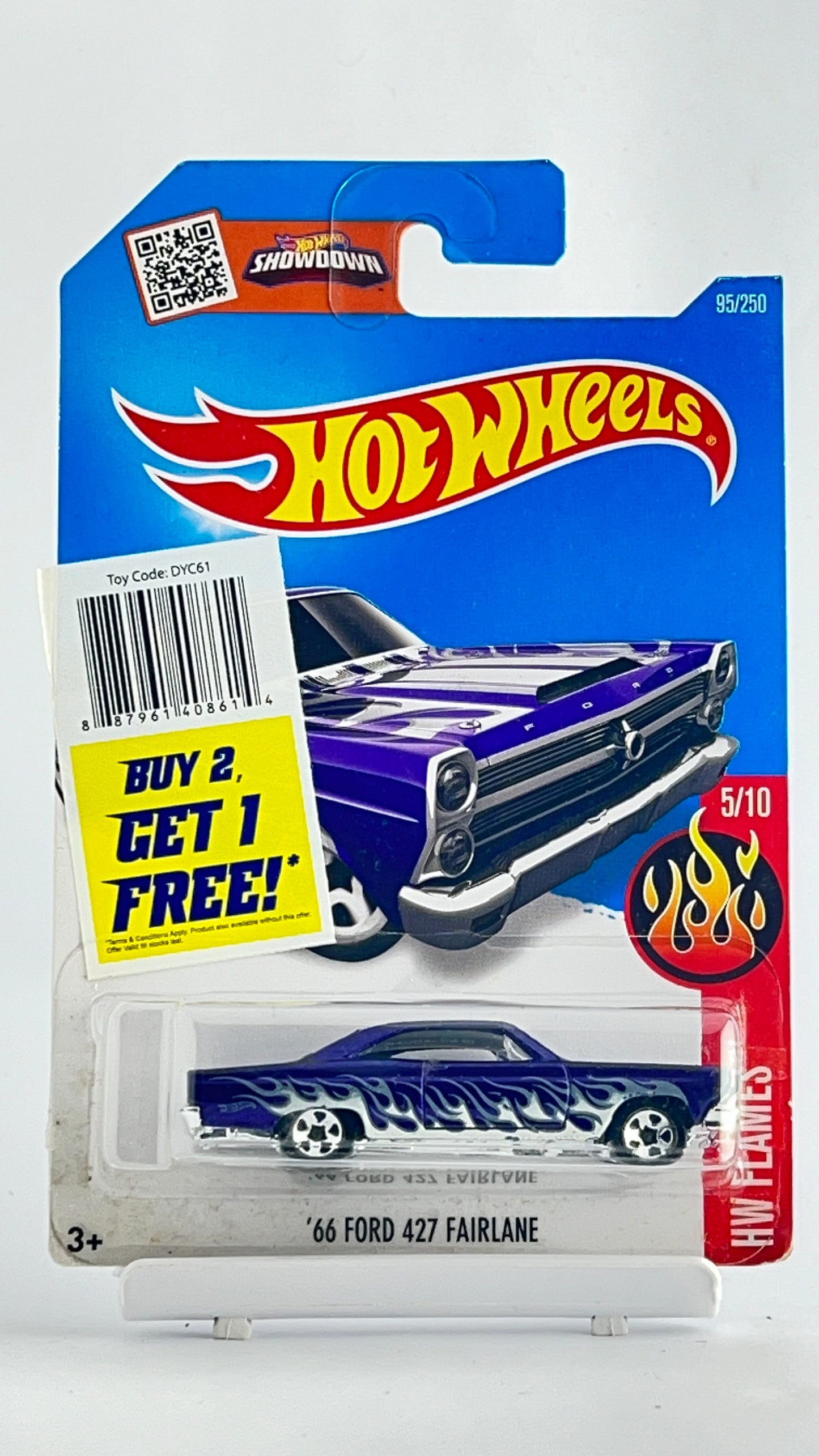 66 FORD 427 FAIRLANE - BLUE