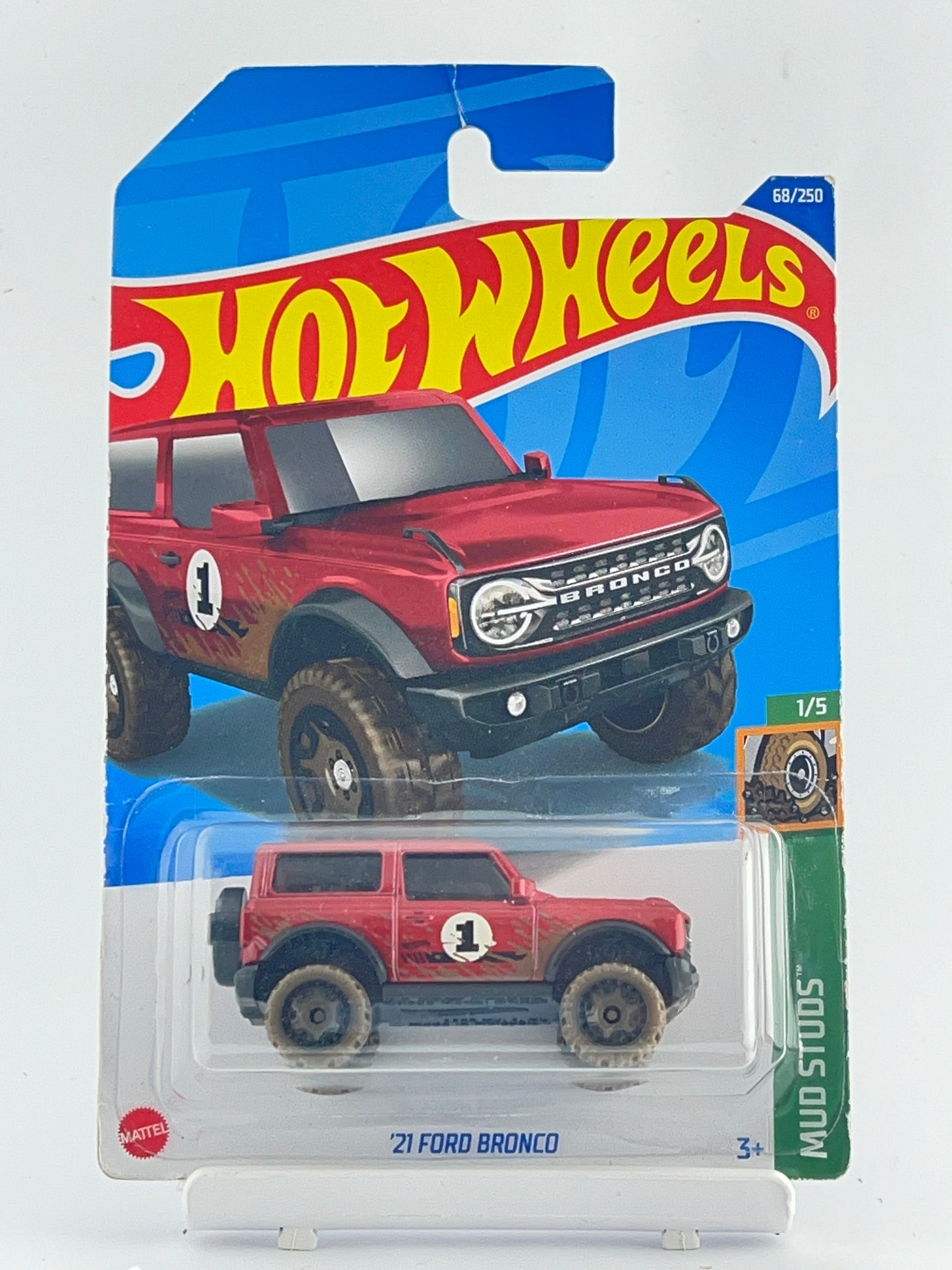 21 FORD BRONCO - RED
