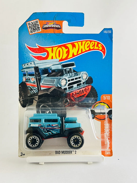 BAD MUDDER 2 - 2C - Its Fun- Hot wheels - matchbox - diecast