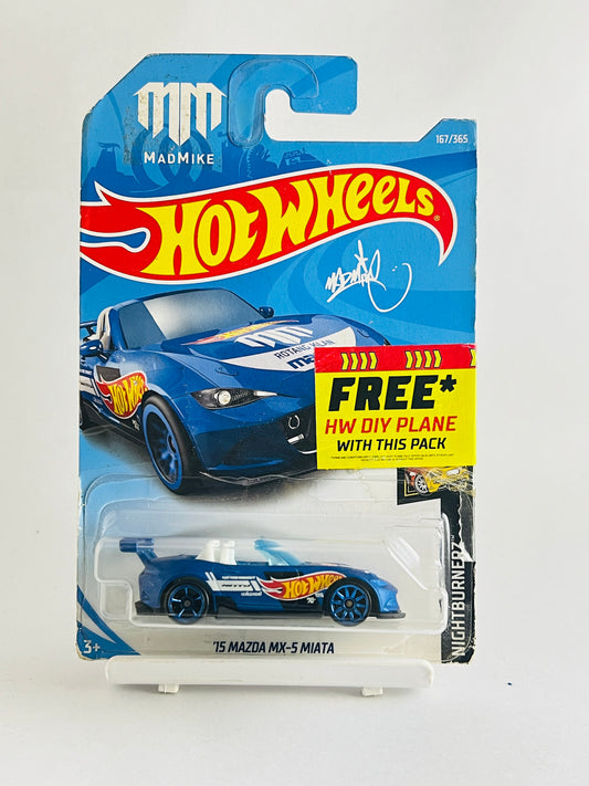 15 MAZDA MX-5 MIATA - 2C - Its Fun- Hot wheels - matchbox - diecast
