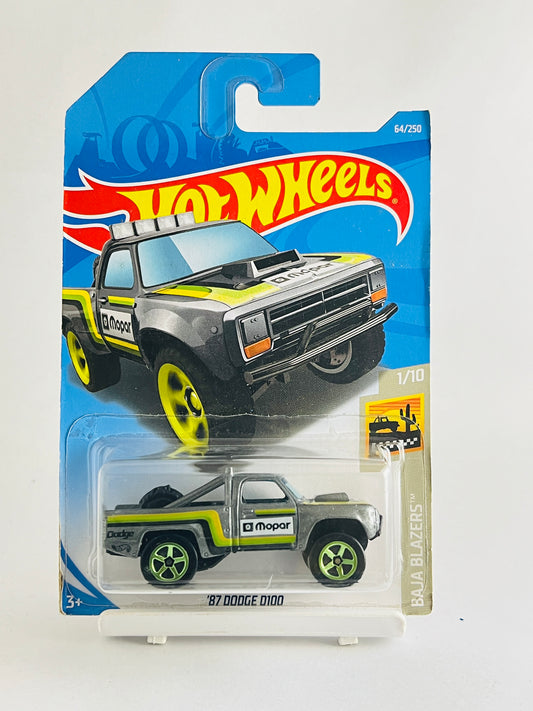 87 DODGE D100 - 2B - Its Fun- Hot wheels - matchbox - diecast