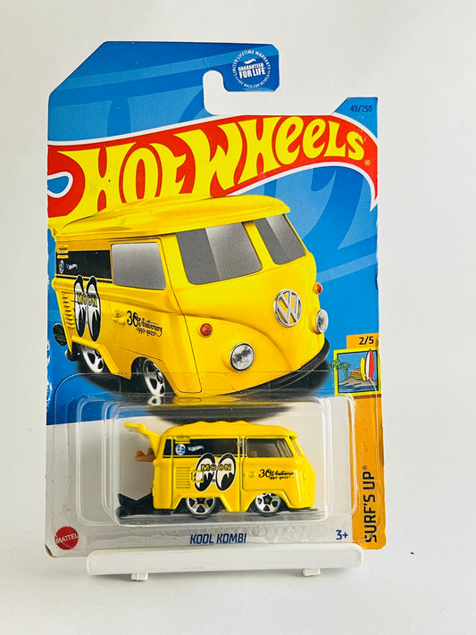 KOOL KOMBI - YELLOW - 3B - Its Fun- Hot wheels - matchbox - diecast