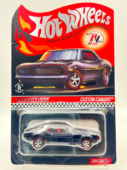 CARD DAMAGED - HOT WHEELS - RLC - CUSTOM CAMARO - 4F