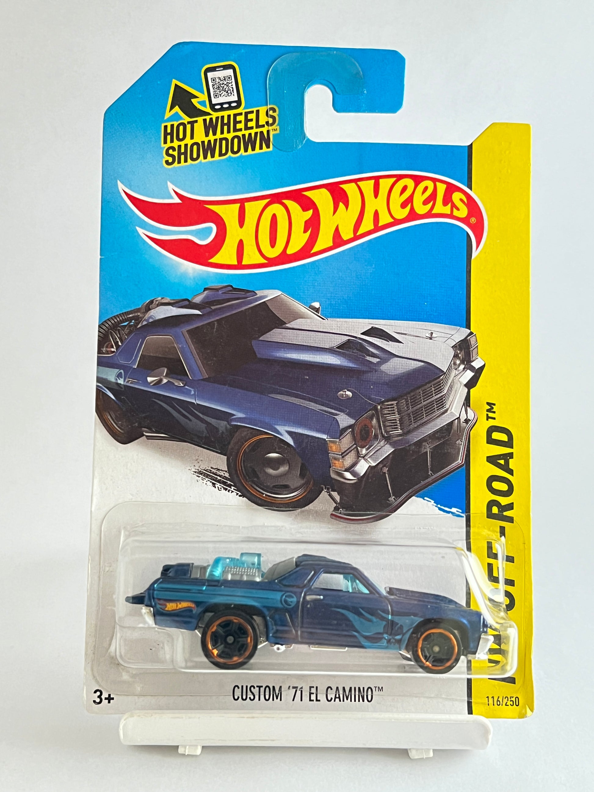 TREASURE HUNT - CUSTOM 71 EL CAMINO - 2D - Its Fun- Hot wheels - matchbox - diecast