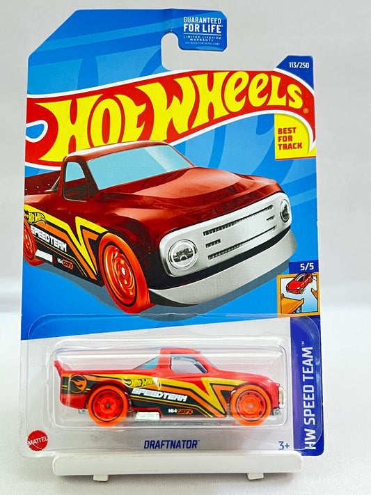 CREASED - HOT WHEELS - TREASURE HUNT - DRAFTNATOR - 2D
