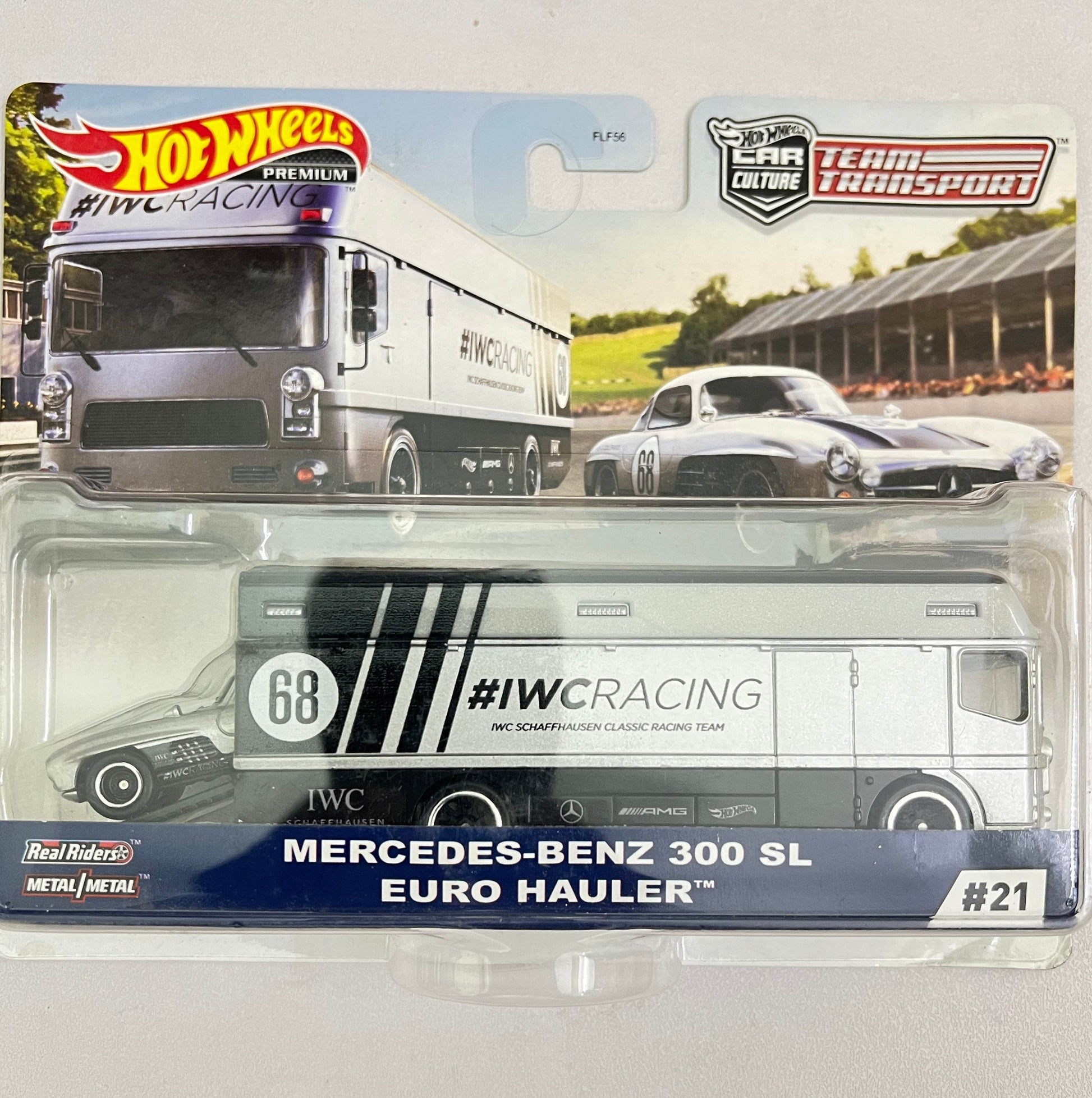 HOT WHEELS - TEAM TRANSPORT - MERCEDES BENZ 300 SL / EURO HAULER - Its Fun