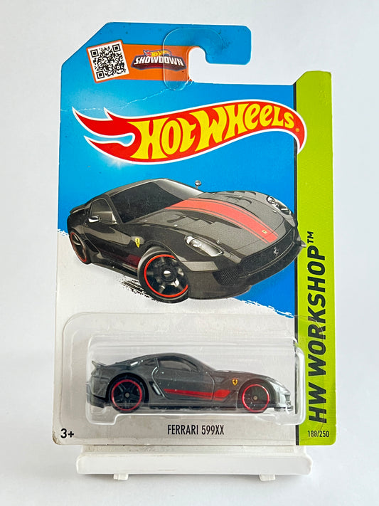 CREASED - FERRARI 599XX - 2A - Its Fun- Hot wheels - matchbox - diecast