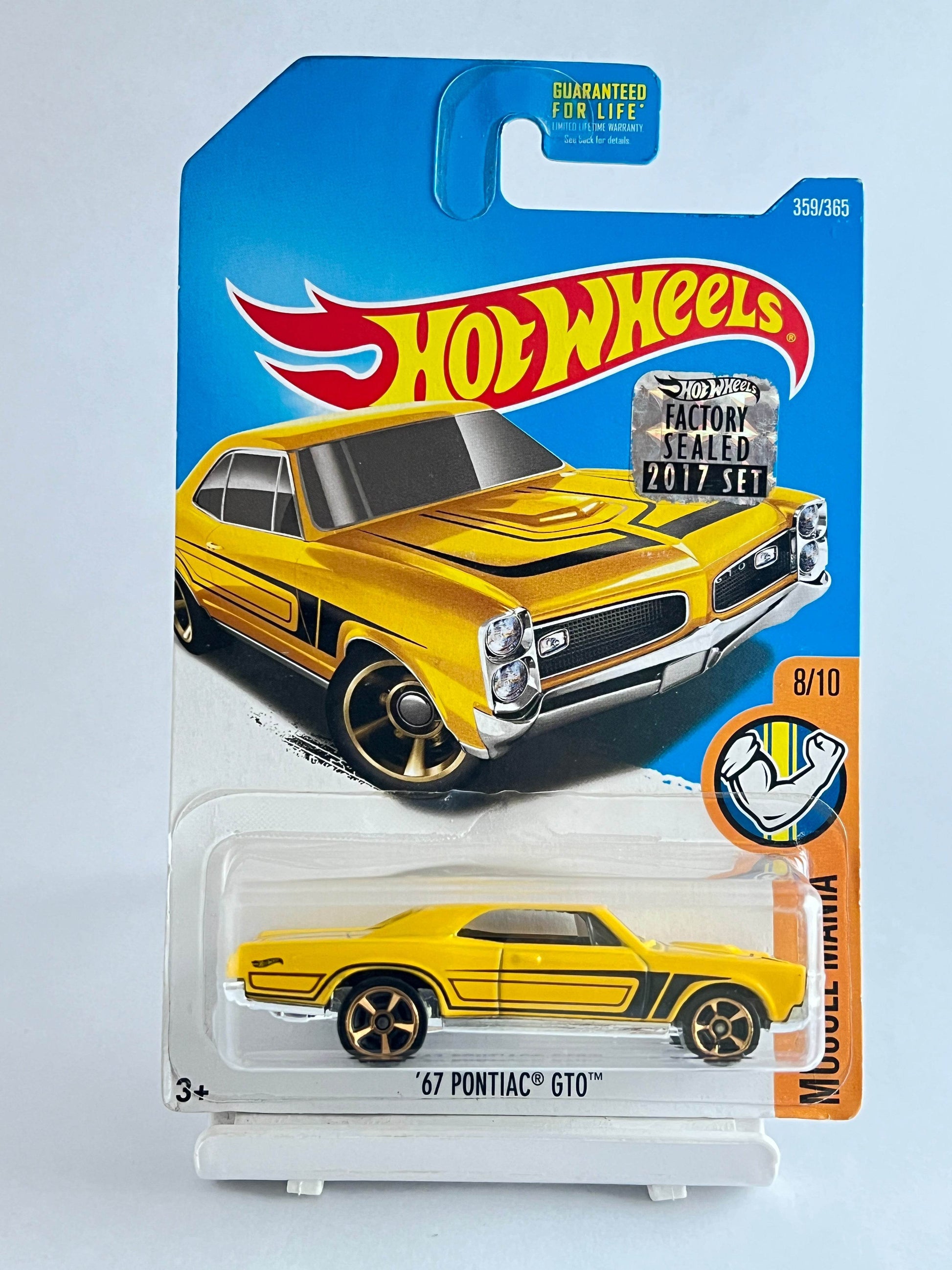 BLISTER CRACK - 2017 FACTORY SELAED - 67 PONTIAC GTO - YELLOW - 2A - Its Fun