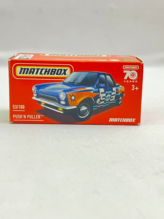 UNSEALED - MATCHBOX - PUSH N PULLER - ZX1 - Its Fun