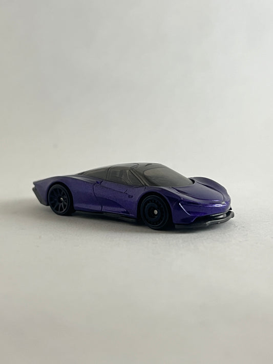 UNCARDED - MCLAREN SPEEDTAIL - PURPLE - Its Fun- Hot wheels - matchbox - diecast