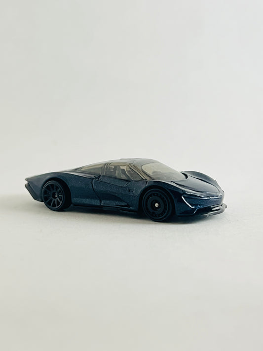 UNCARDED - MCLAREN SPEEDTAIL -BLACK - Its Fun- Hot wheels - matchbox - diecast