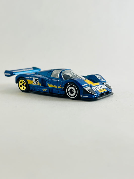 UNCARDED - MAZDA 787B - BLUE - Its Fun- Hot wheels - matchbox - diecast