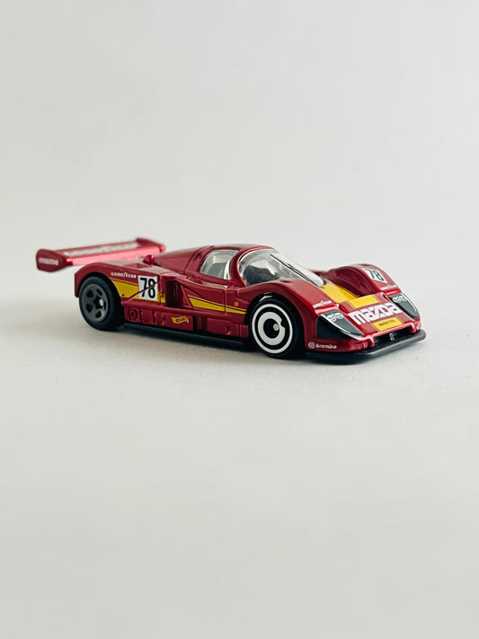 UNCARDED - MAZDA 787B - MAROON - Its Fun- Hot wheels - matchbox - diecast