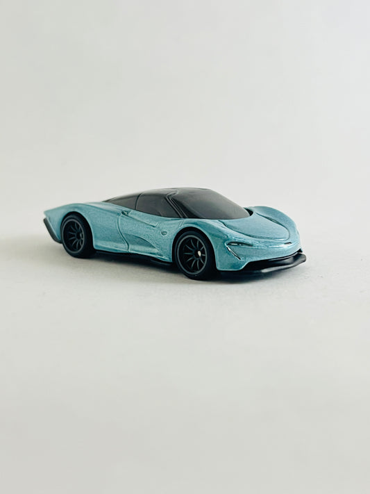 UNCARDED - PREMIUM MCLAREN SPEEDTAIL - BLUE - Its Fun- Hot wheels - matchbox - diecast