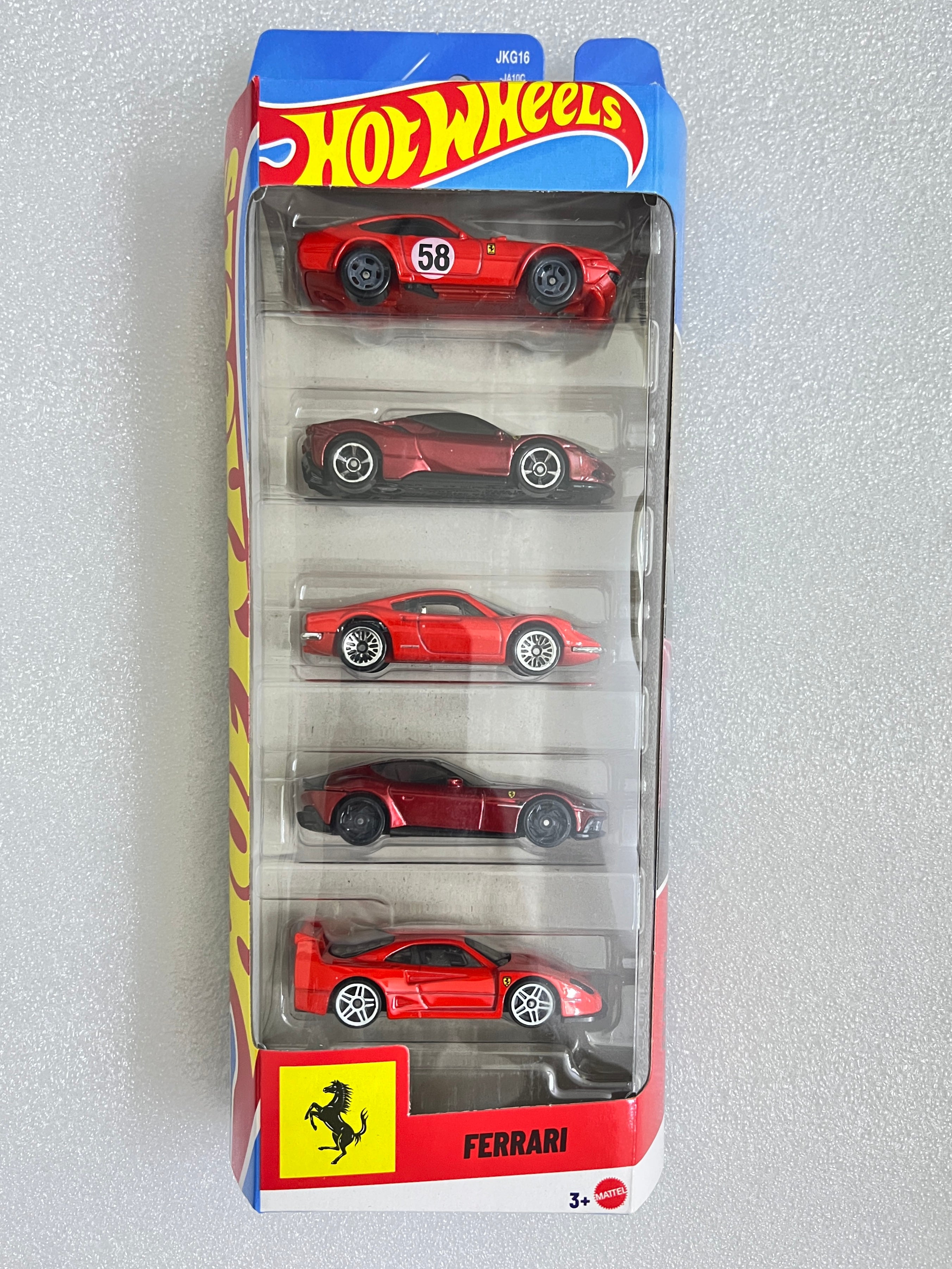HOT WHEELS - FERRARI 5 PACK – Its Fun