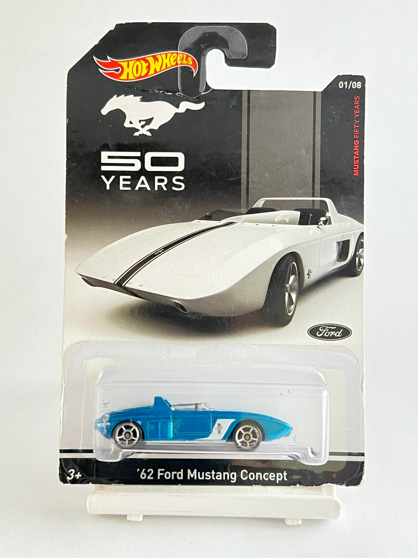 CREASED / BEND CARD AS IN PIC - 62 FORD MUSTANG CONCEPT - 1B - Its Fun