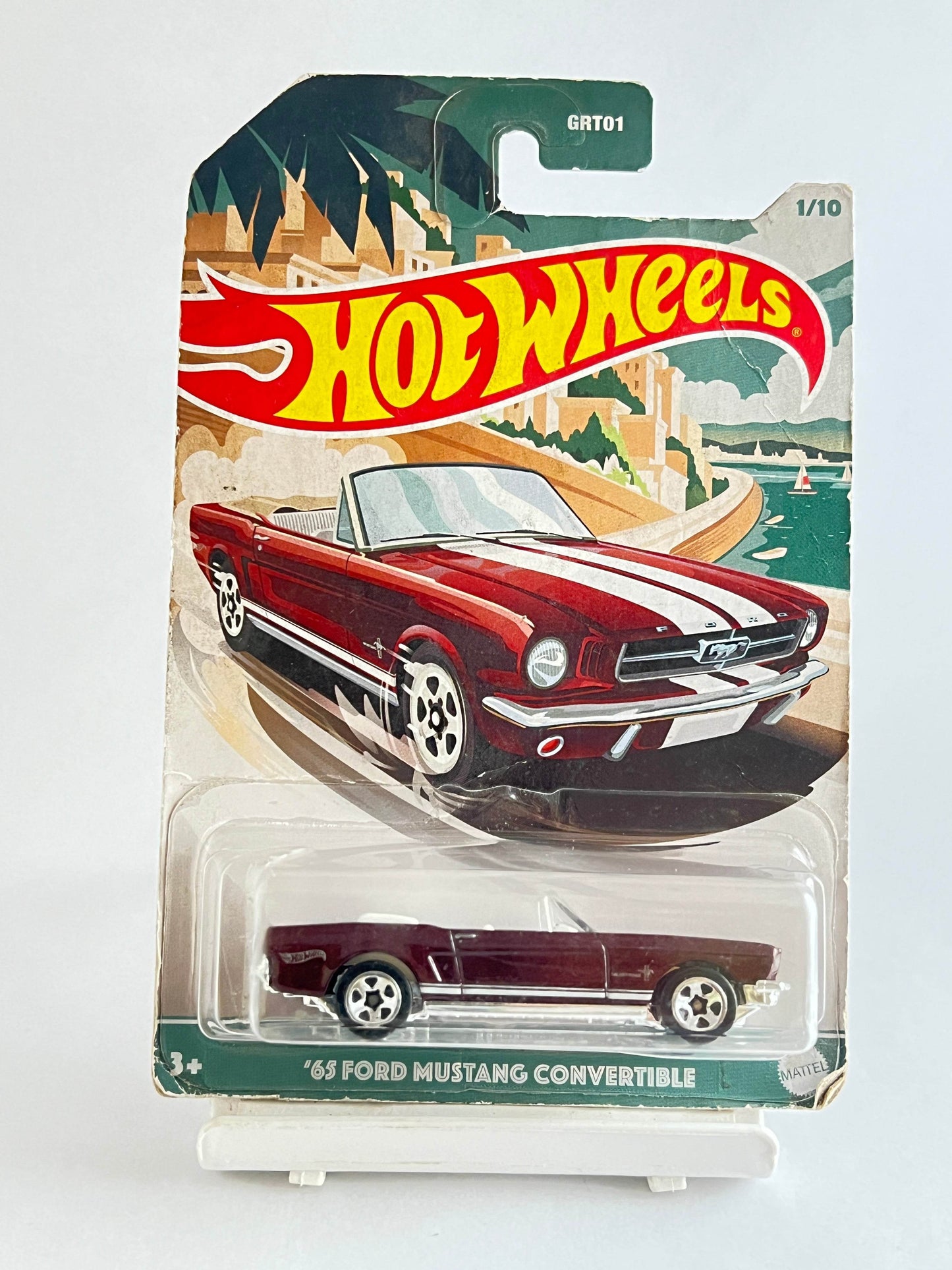 65 FORD MUSTANG CONVERTIBLE - 1B ( CREASED / BEND CARD AS IN PIC ) - Its Fun