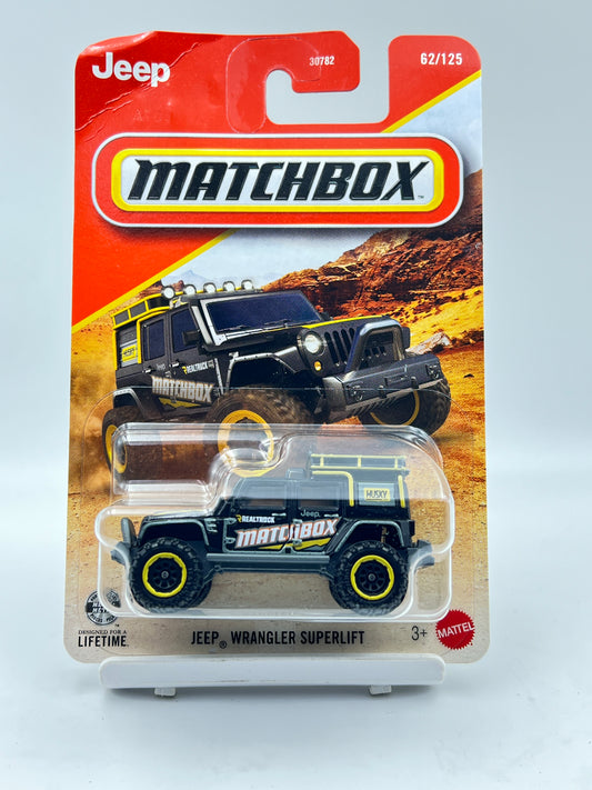 MATCHBOX - JEEP WRANGLER SUPERLIFT - 4G