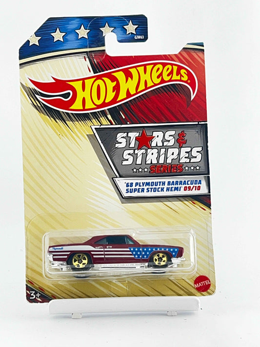 STARS AND STRIPES - 68 PLYMOUTH BARRACUDA SUPER STOCK HEMI